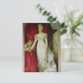 Crown Princess Stephanie van België Briefkaart (Staand voorkant)