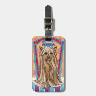 Crown Princess Yorkie Bagagelabel