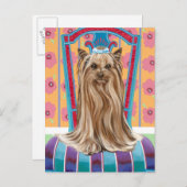 Crown Princess Yorkie Briefkaart (Voorkant / Achterkant)