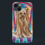Crown Princess Yorkie Case-Mate iPhone Case<br><div class="desc">Dieren</div>
