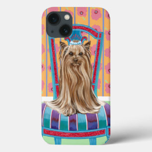 Crown Princess Yorkie iPhone 13 Hoesje