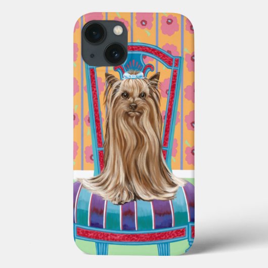 Crown Princess Yorkie Case-Mate iPhone Case (Achterkant)