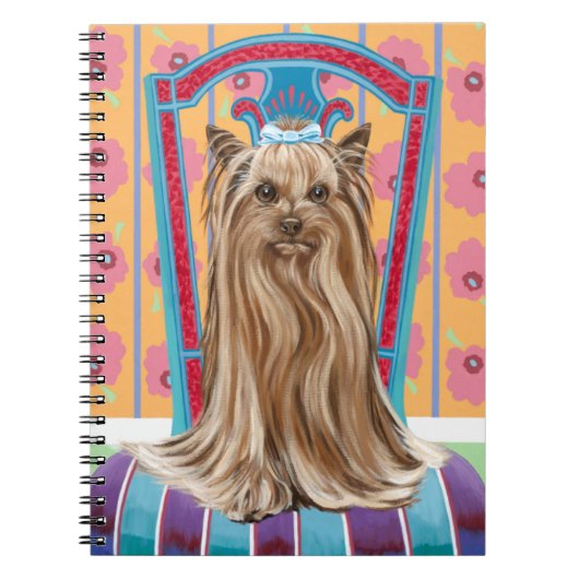 Crown Princess Yorkie Notitieboek (Voorkant)