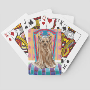 Crown Princess Yorkie Pokerkaarten