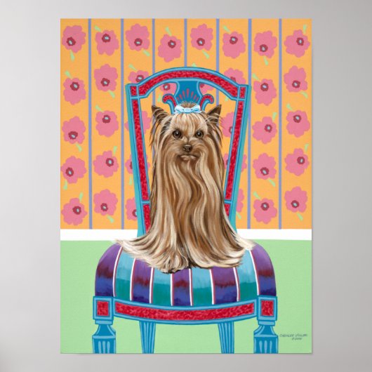 Crown Princess Yorkie Poster (Voorkant)