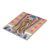 Crown Princess Yorkie Tegeltje (Zijkant)