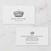 Crown Professional Visitekaartje (Voorkant / Achterkant)