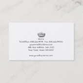 Crown Professional Visitekaartje (Achterkant)