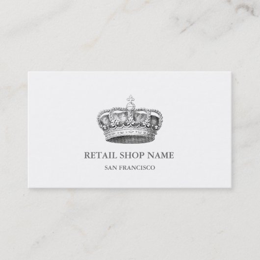 Crown Professional Visitekaartje (Voorkant)