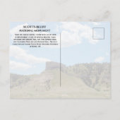 Crown Rock, Scotts Bluff National Monument, NE Briefkaart (Achterkant)