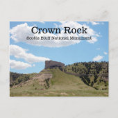 Crown Rock, Scotts Bluff National Monument, NE Briefkaart (Voorkant)