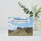 Crown Rock, Scotts Bluff National Monument, NE Briefkaart (Staand voorkant)