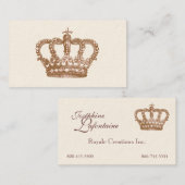 Crown Royale Visitekaartje (Voorkant / Achterkant)