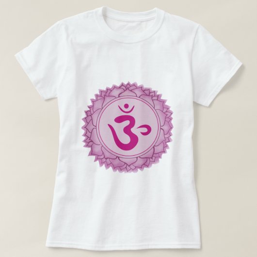 Crown Sahasrara Chakra T-shirt voor dames (Design voorkant)