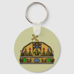 Crown Saint Stephen, Hongarije Sleutelhanger