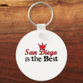 Crown San Diego Sleutelhanger (Voorkant)