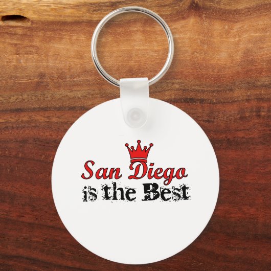 Crown San Diego Sleutelhanger (Voorkant)