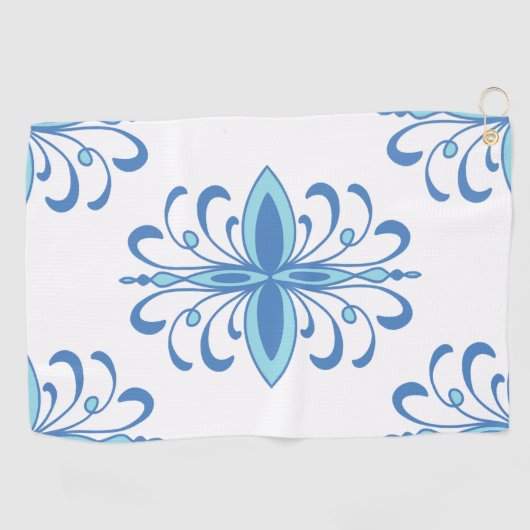 Crown seamless pattern golfhanddoek (Horizontaal)