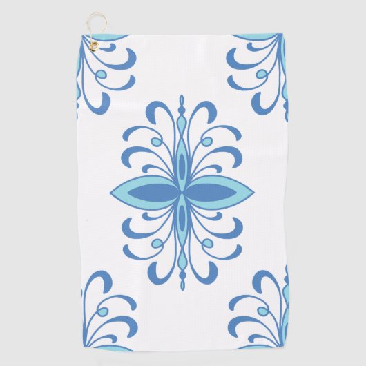 Crown seamless pattern golfhanddoek (Voorkant)