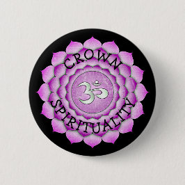 CROWN SPIRITUALITY PAARSE Chi Chakra Button