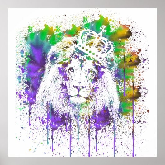 Crown Splat Poster (Voorkant)