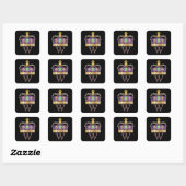 Crown Stickers met monogram (Vel)
