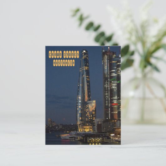 Crown Sydney Briefkaart (Staand voorkant)