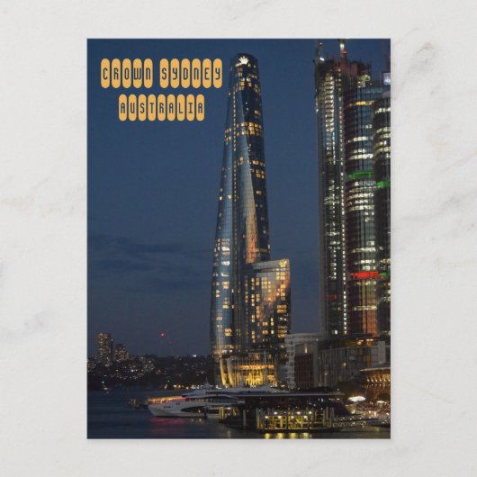 Crown Sydney Briefkaart (Voorkant)