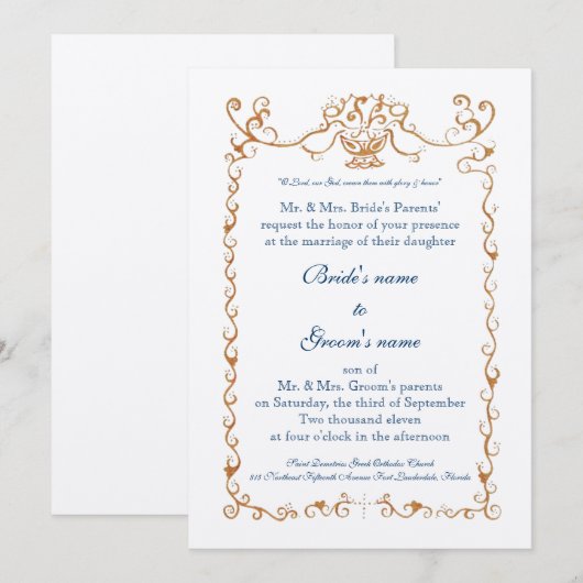 Crown Them Kaart (Voorkant / Achterkant)