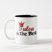 Crown Tulsa Tweekleurige Koffiemok (Links)