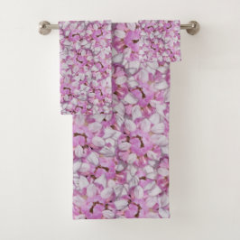 Crown Vetch Seamless Pattern Bad Handdoek