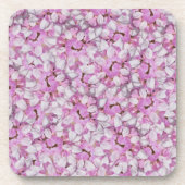 Crown Vetch Seamless Pattern Bier Onderzetter (Voorkant)