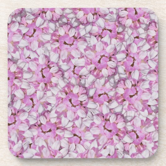 Crown Vetch Seamless Pattern Bier Onderzetter (Voorkant)