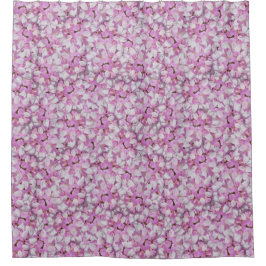 Crown Vetch Seamless Pattern Douchegordijn