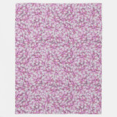 Crown Vetch Seamless Pattern Fleece Deken (Voorkant)