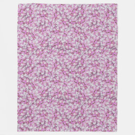 Crown Vetch Seamless Pattern Fleece Deken