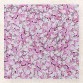 Crown Vetch Seamless Pattern Glazen Onderzetter