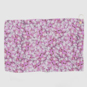 Crown Vetch Seamless Pattern Golfhanddoek (Horizontaal)