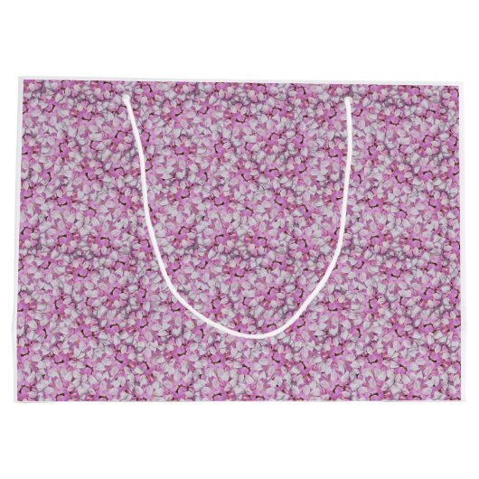 Crown Vetch Seamless Pattern Groot Cadeauzakje (Achterkant)