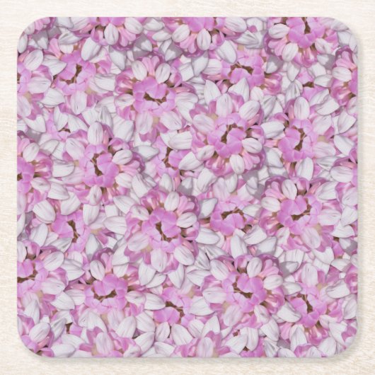 Crown Vetch Seamless Pattern Kartonnen Onderzetters (Voorkant)