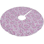 Crown Vetch Seamless Pattern Kerstboom Rok (Gekanteld)