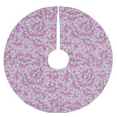 Crown Vetch Seamless Pattern Kerstboom Rok (Voorkant)