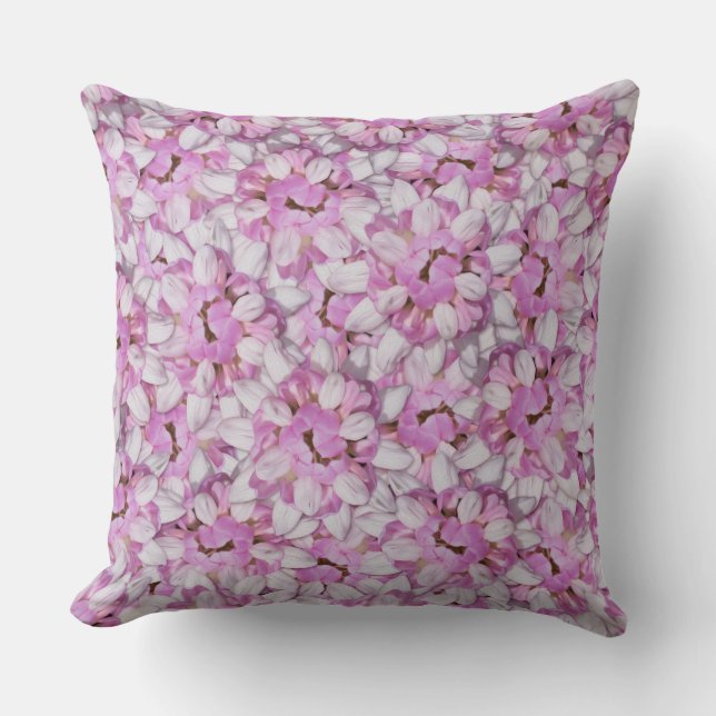 Crown Vetch Seamless Pattern Kussen (Voorkant)