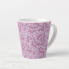Crown Vetch Seamless Pattern Latte Mok