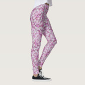 Crown Vetch Seamless Pattern Leggings (Rechts)