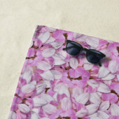 Crown Vetch Seamless Pattern Strandlaken (In situ)