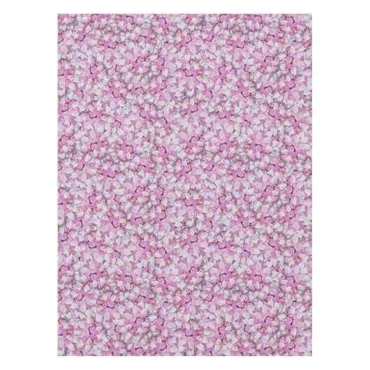 Crown Vetch Seamless Pattern Tafelkleed (Voorkant)