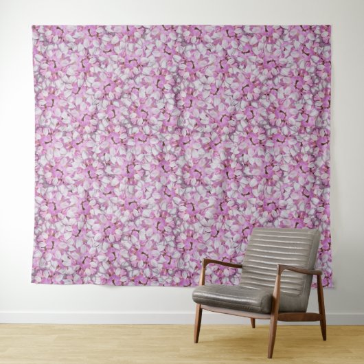Crown Vetch Seamless Pattern Wandkleed (In Situ (horizontaal))
