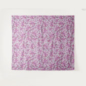 Crown Vetch Seamless Pattern Wandkleed (Voorkant (horizontaal))