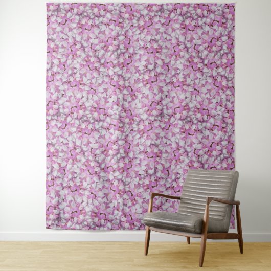 Crown Vetch Seamless Pattern Wandkleed (In situ)